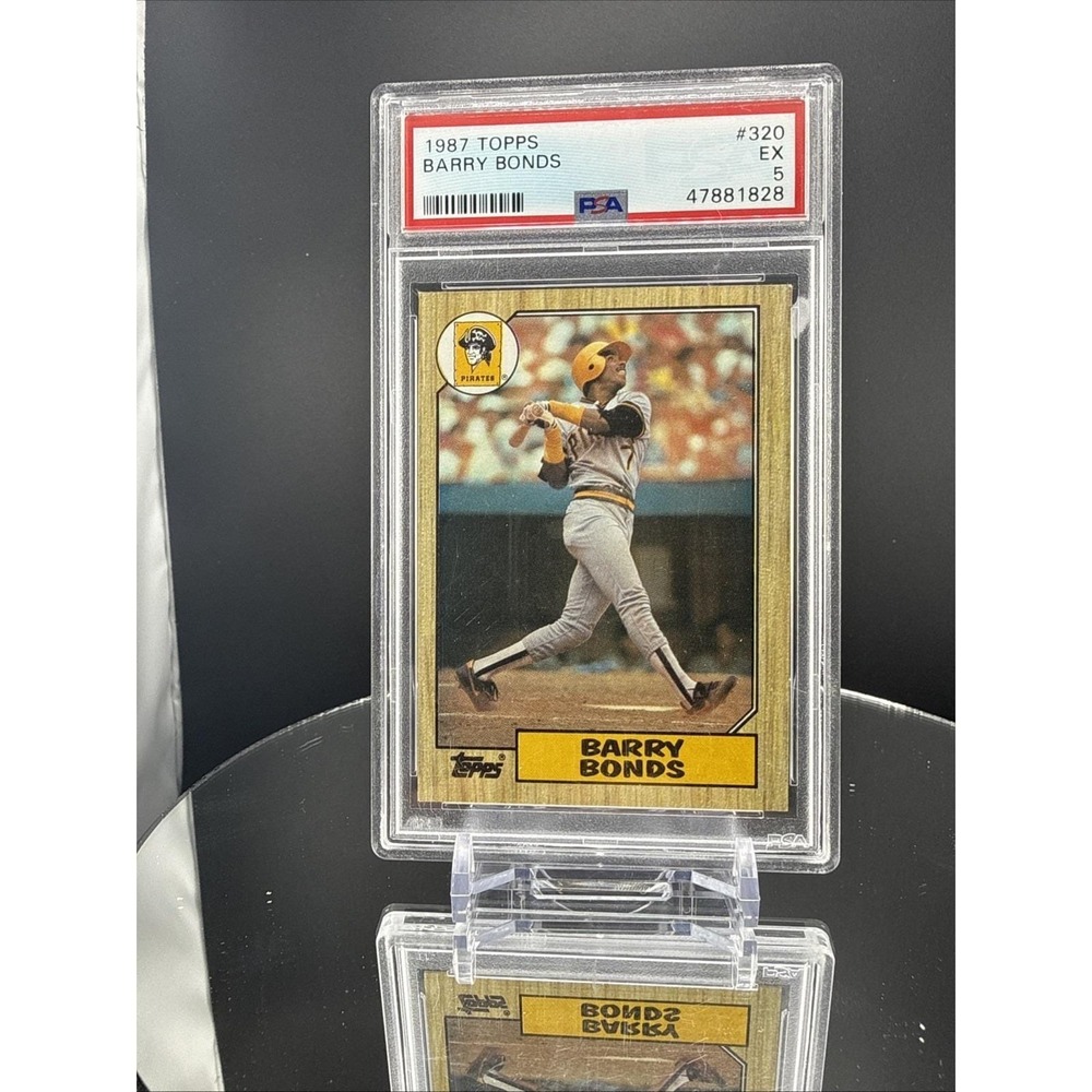 Barry Bonds PSA 5 1987‎ Topps Rookie #320 Pirates - Own A Piece Of History